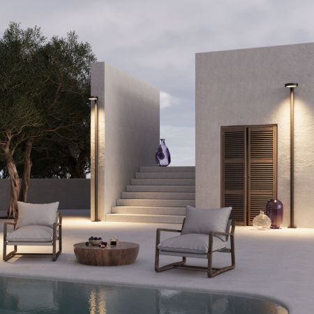 Столб для паркового светильника Maytoni Outdoor Pillar O473P-GF
