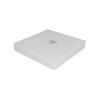 Душевой поддон из искусственного камня RGW Stone Tray (Стоун Трей) 16152010-01K 100х100 белый с ножками
