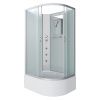 Душевая кабина Niagara Classic 23101424LBKG 120х80 асимметричная без крыши ориентация левая