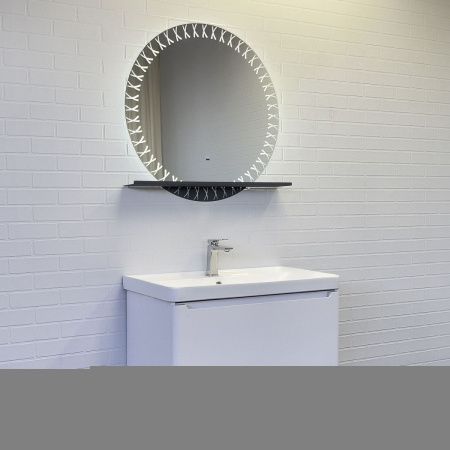 Тумба с раковиной Comforty Арзамас 00-00017884CF 80х50 подвесная цвет белый