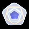 Люстра потолочная Natali Kovaltseva Midnight RGB (Миднигхт РГБ) HIGH-TECH LED LAMPS 82034