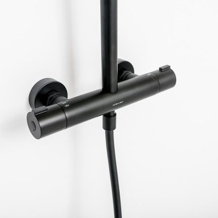Душевая стойка Clever UP!URBAN 61003 настенная цвет черный
