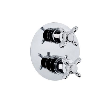 Смеситель для ванны и душа Webert Ottocento OT970902015 настенный хром с термостатом
