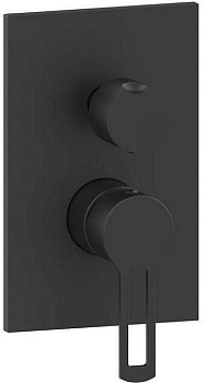 Смеситель для душа Paffoni Ringo RIN018NO/M встраиваемый в стену черный