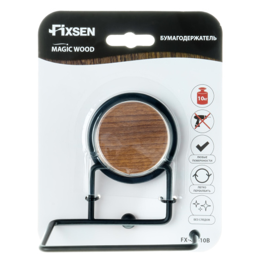 Бумагодержатель Fixsen Magic wood FX-46010B - фото 2
