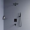 Душевая система RGW Shower Panels 511408371-04 встраиваемая в стену цвет черный с термостатом