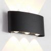 Уличный настенный светодиодный светильник Crystal Lux CLT 023 CLT 023W3 BL