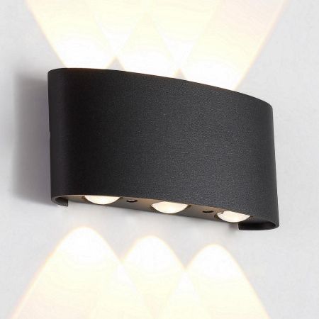 Уличный настенный светодиодный светильник Crystal Lux CLT 023 CLT 023W3 BL