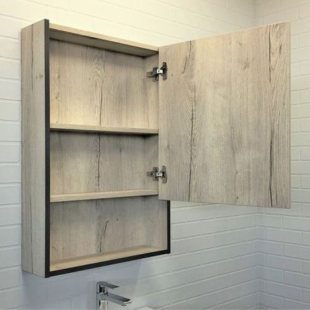 Зеркало-шкаф Comforty Вена 00-00009271CF 60х80 подвесной цвет бежевый