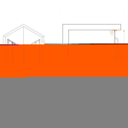 Душевой уголок RGW Passage 3508078188-14 80х80 стекло прозрачное профиль черный без поддона