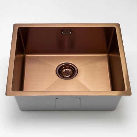 Кухонная мойка Grandex Aqua PROLINE 55 3002062 55х45 цвет медь поверхность матовая