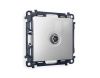 Комплект механизма TV розетки оконечной 50-870 MHz 1dB Ambrella Volt Alfa (Алфа) MA413010