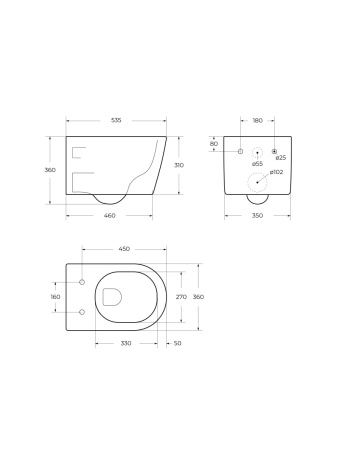 Унитаз подвесной BelBagno UNIQUE BB007CH-TOR/SC белый с сиденьем микролифт безободковый смыв торнадо