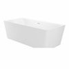 Ванна акриловая Wellsee Bromance 231604000 170х80 пристенная асимметричная с ножками