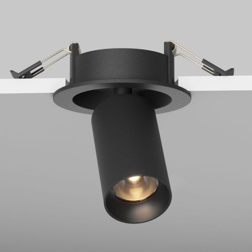 Светильник встраиваемый Maytoni Technical FOCUS LED C071CL-7W2.7K-B - фото 4