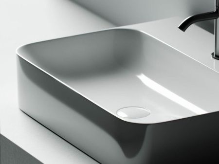 Раковина из сантехнического фарфора Ceramica Nova AURA CN2001 60х50 подвесная цвет белый 1 отверстие под смеситель