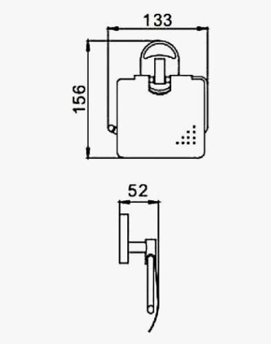 Бумагодержатель D-Lin D240700 - фото 2
