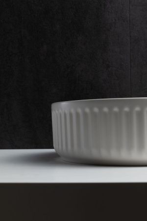 Раковина керамическая Allen Brau Fantasy 4.11032.21 40х40 накладная цвет белый без отверстий под смеситель