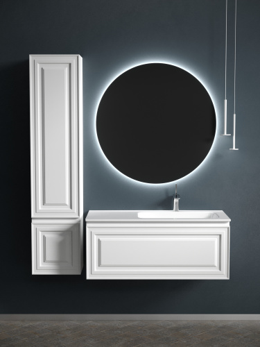 Тумба под раковину Sancos Very VR100RW 100х45х41 подвесная цвет белый - фото 2