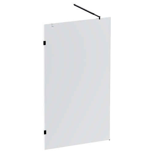 Душевая перегородка Am.Pm X-Joy W94UWI-110-F1-BTE 110х195 стекло прозрачное профиль черный - фото 2