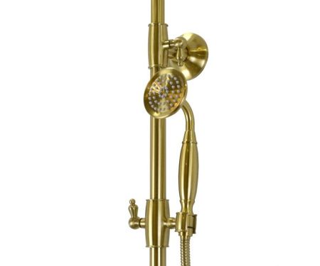Душевая стойка Bronze de Luxe 1919BR настенная цвет бронза