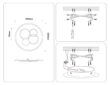 Люстра потолочная Ambrella Light LineTech (ЛинеТецх) FL4802