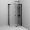 Душевой уголок Am.Pm X-joy W94G-403-100280-BТ1К 99х79 стекло прозрачное профиль черный матовый без поддона