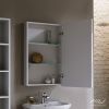 Зеркало-шкаф Alavann Vittoria ALV0294001 60х80 подвесной цвет белый
