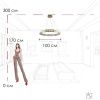 Светильник подвесной Loft It Manhattan 10415/1000