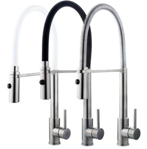 Смеситель для кухни Fashun A54111-3 на мойку сатин - фото 4