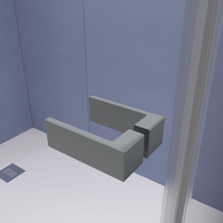 Душевой уголок RGW Stilvoll 353203000-210 100х100 стекло матовое профиль сатин без поддона