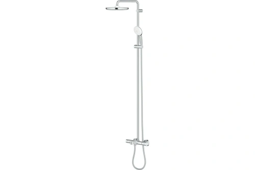 Душевая стойка Grohe Tempesta 26672001 настенная цвет хром с термостатом - фото 2