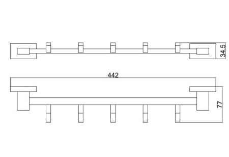 Крючок BELZ B90415-5