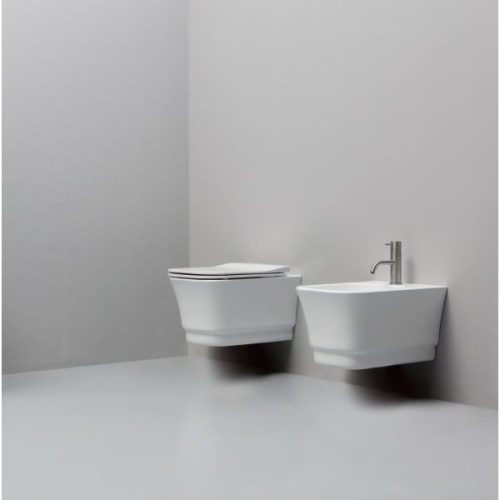 Унитаз White Ceramic Idea W10003SET01/Idea подвесной - фото 3