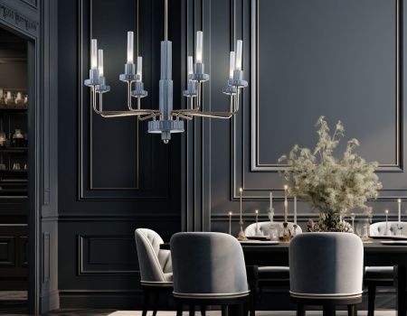 Люстра на штанге Ambrella Light Ceramo Modern (Церамо Модерн) LH53126