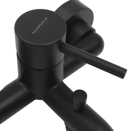 Смеситель для ванны Mariani Next B14212NS настенный черный