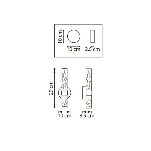 Бра Lightstar Acrile (Ацриле) 737662 - фото 3