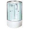 Душевая кабина AvaCan D10 100х100 четверть круга без крыши ориентация универсальная