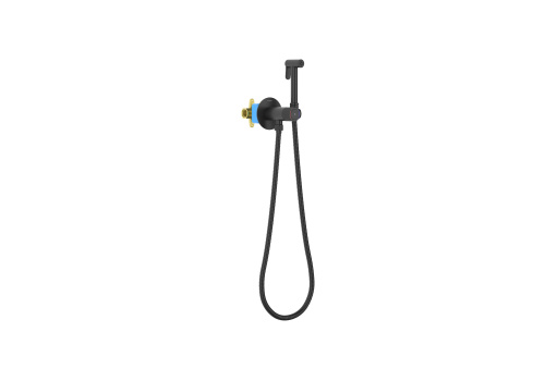 Гигиенический душ Aquatek БЕТТА AQ1023MB черный матовый - фото 2