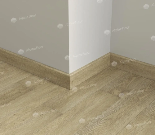 Напольный плинтус Alpine Floor Parquet Light SK 13-3 Бежевый - фото 2
