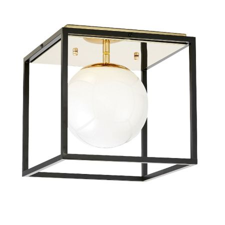 Светильник потолочный Lumina Deco Maldini (Малдини) LDC 8060-1 F.GD+BK