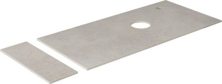 Столешница Aquanet Nova Lite Loft 00261850 70х40 накладная цвет серый