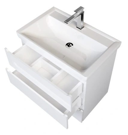 Тумба под раковину 1MarKa Кода У57593 80х50 цвет белый