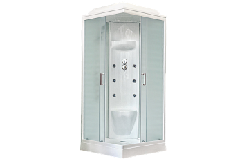 Душевая кабина Royal Bath НР RB90HP7-WC 90х90 квадратная с крышей ориентация универсальная