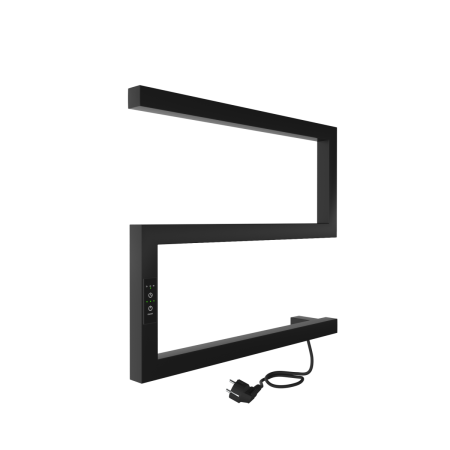 Полотенцесушитель электрический Indigo Sparta DGS40-50BRRt 50х45 черный