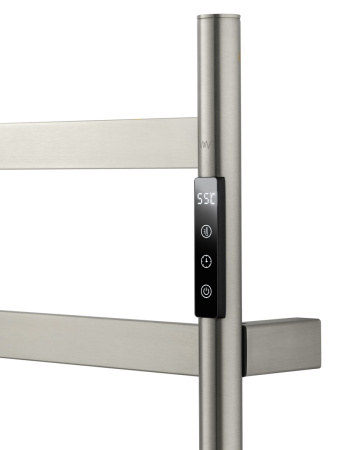 Полотенцесушитель электрический Wonzon & Woghand Essen WW-A405-BR 50х75 никель