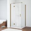 Душевой уголок Vegas-Glass AFP-Fis TUR+NOVO AFP-Fis TUR NOVO h1890 90*110 05 02 L 90х110 стекло рифленое профиль бронза без поддона