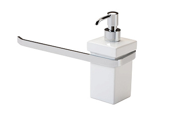 Полотенцедержатель + дозатор Stil Haus Mizar MZ69D(08-BI) Полотенцедержатель + дозатор Stil Haus Mizar MZ69D(08-BI)