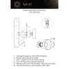 Светильник настенный Aployt Eloiza (Елоиза) APL.341.21.06