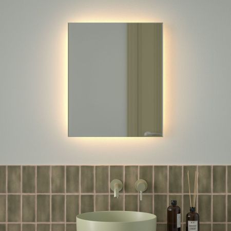 Зеркало с подсветкой Defesto GLOW DF 2513 50х60 подвесное